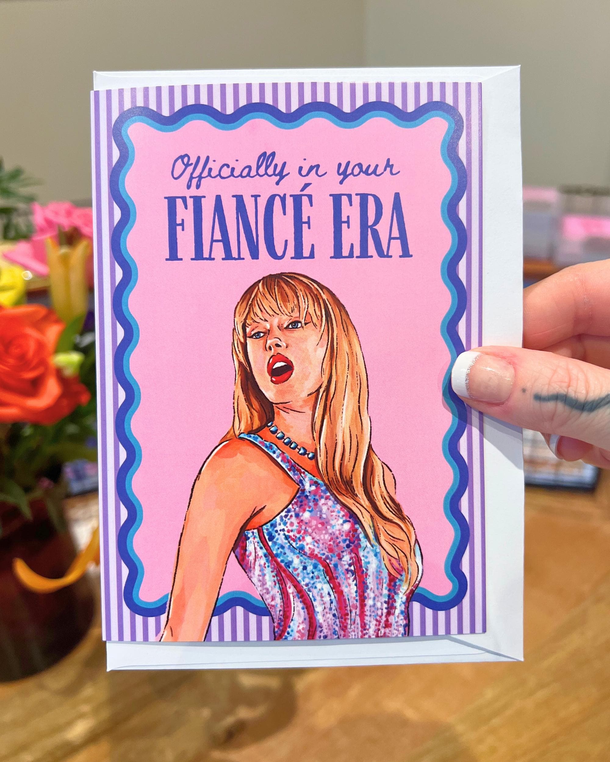 Fiancé Era - Swiftie Engagement Card