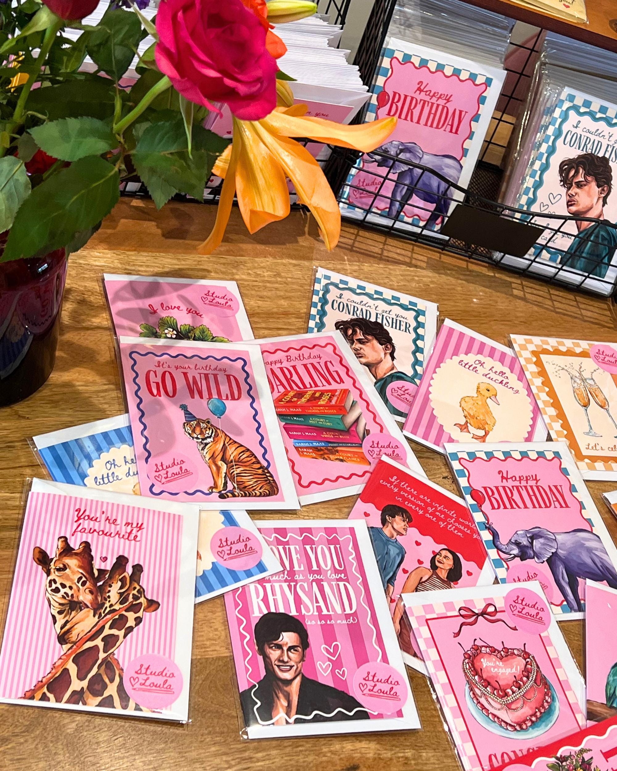 Tiger “Go Wild” Birthday Card