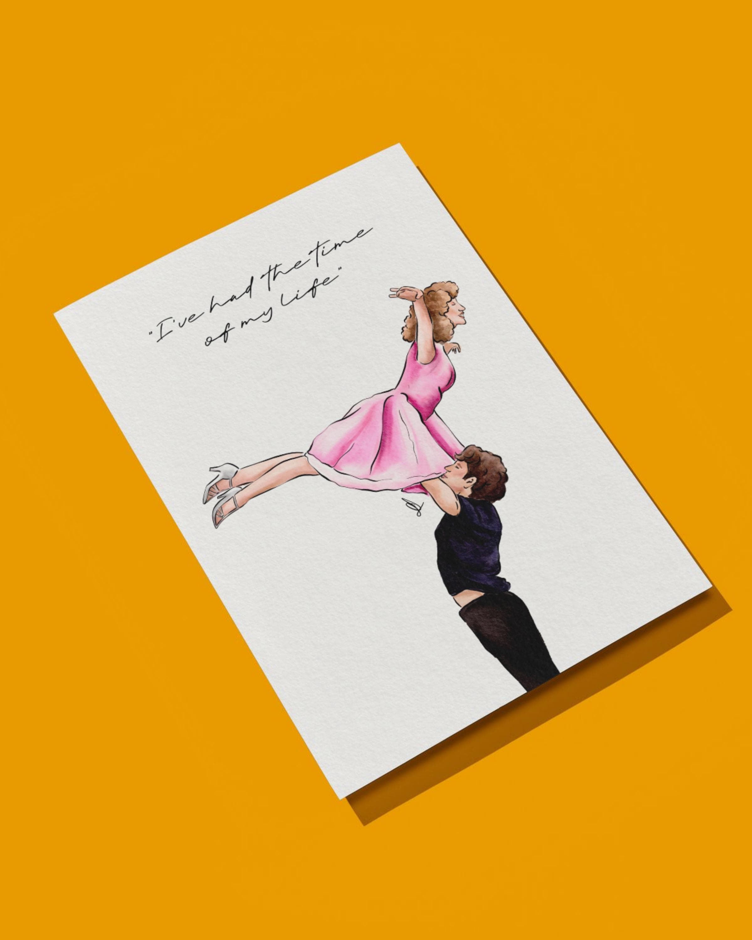 Dirty Dancing ‘Lift Scene’ Love Card