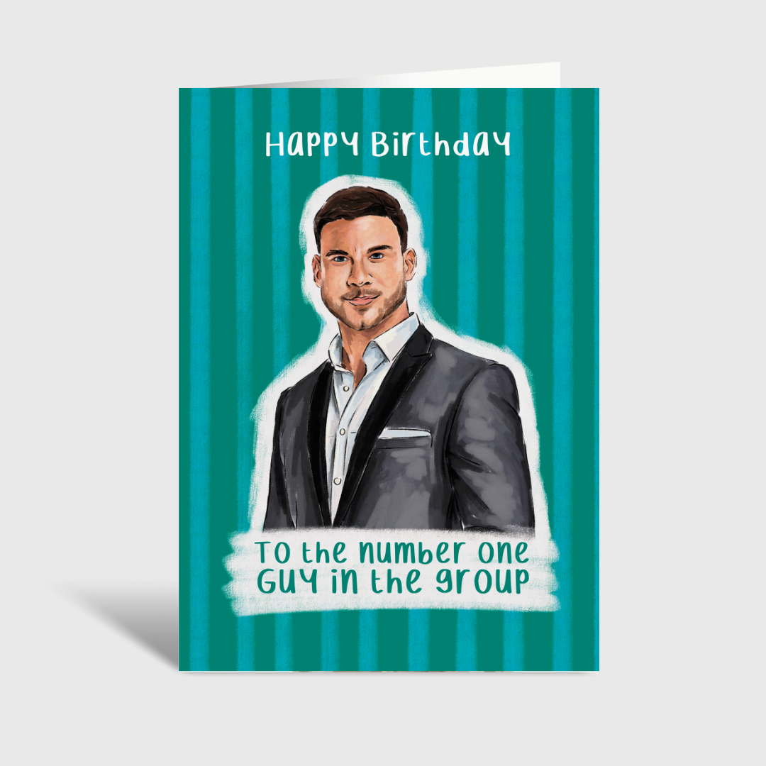 Main Guy In The Group - A6 Card
