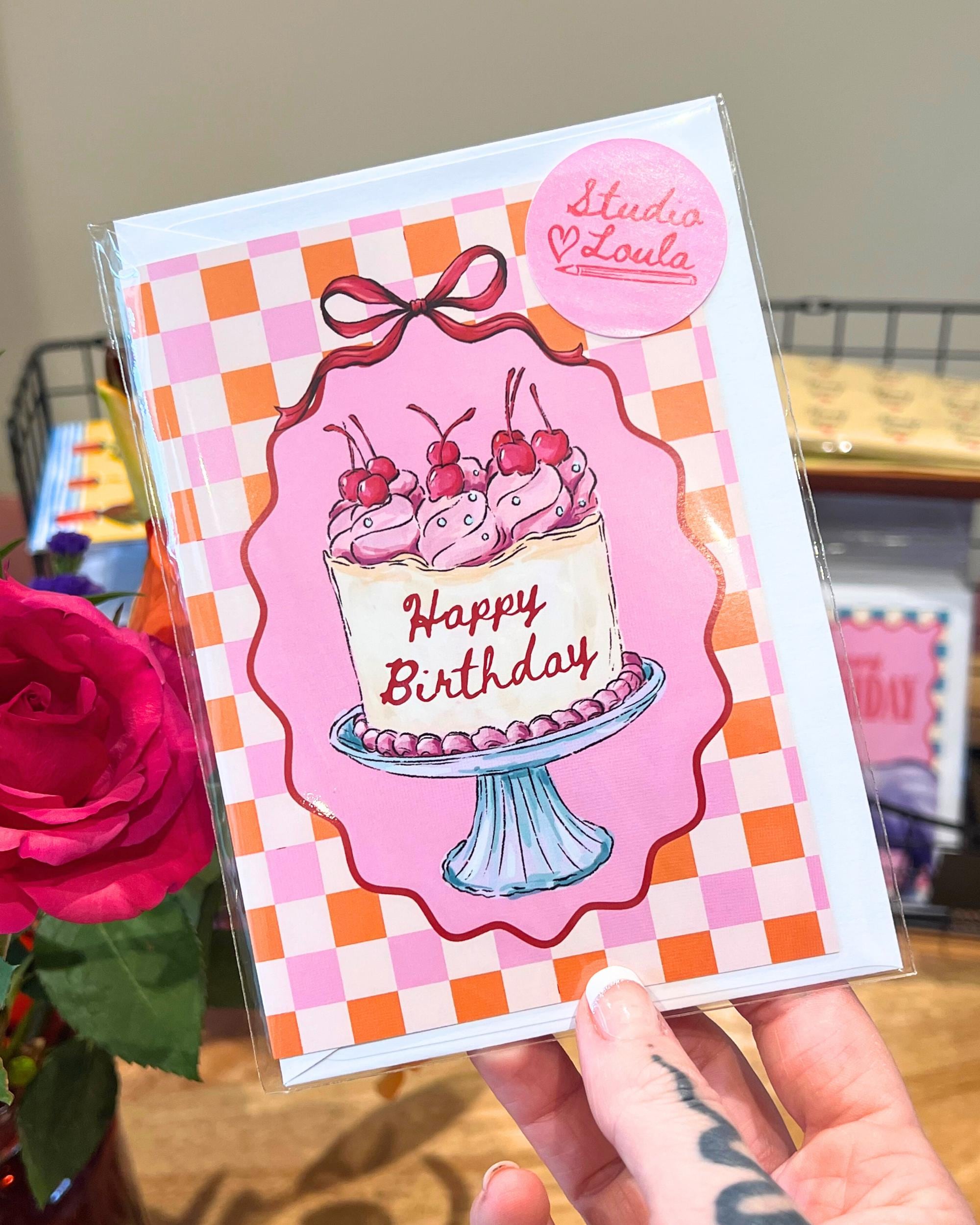 Birthday Cake Card
