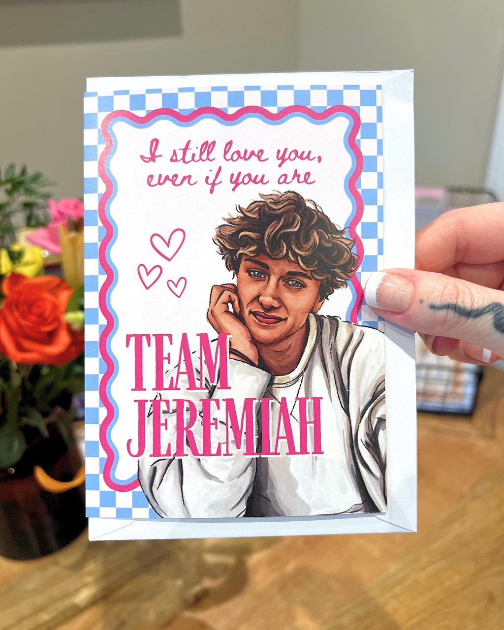 Team Jeremiah Friend Card