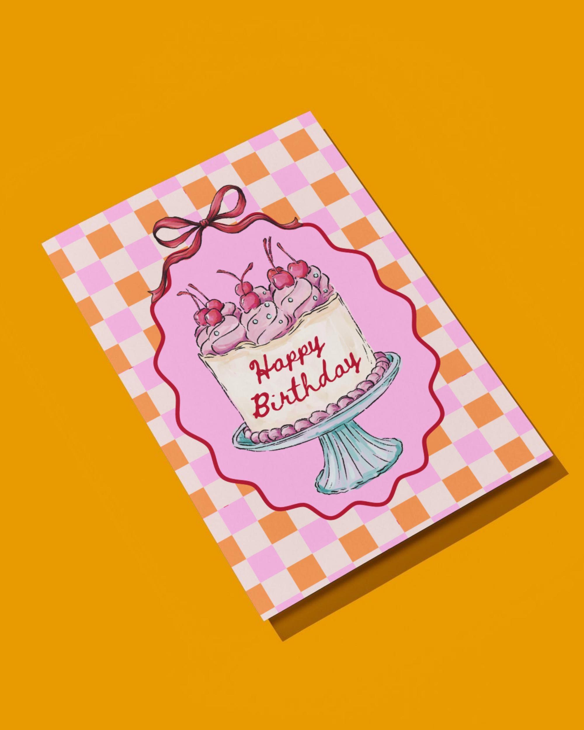 Birthday Cake Card