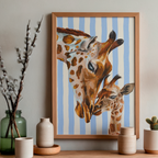 Giraffes - Art Print
