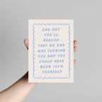 No One Was Judging You - Art Print