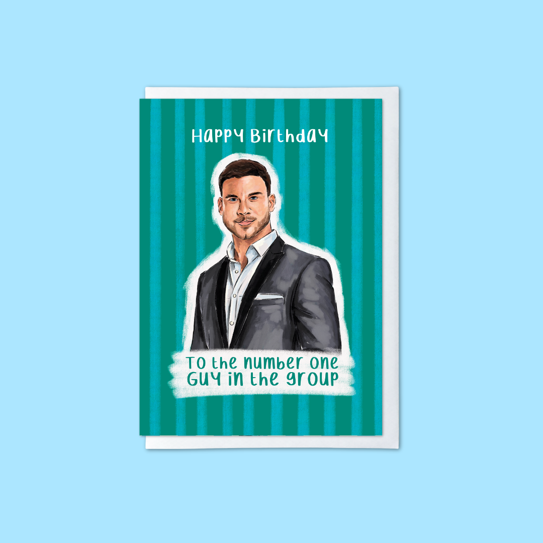 Main Guy In The Group - A6 Card