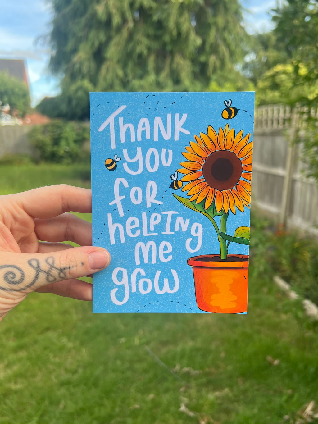 Thank You Teacher Card