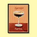 Espresso Martini Cocktail - Art Print