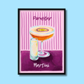 Pornstar Martini Cocktail - Art Print