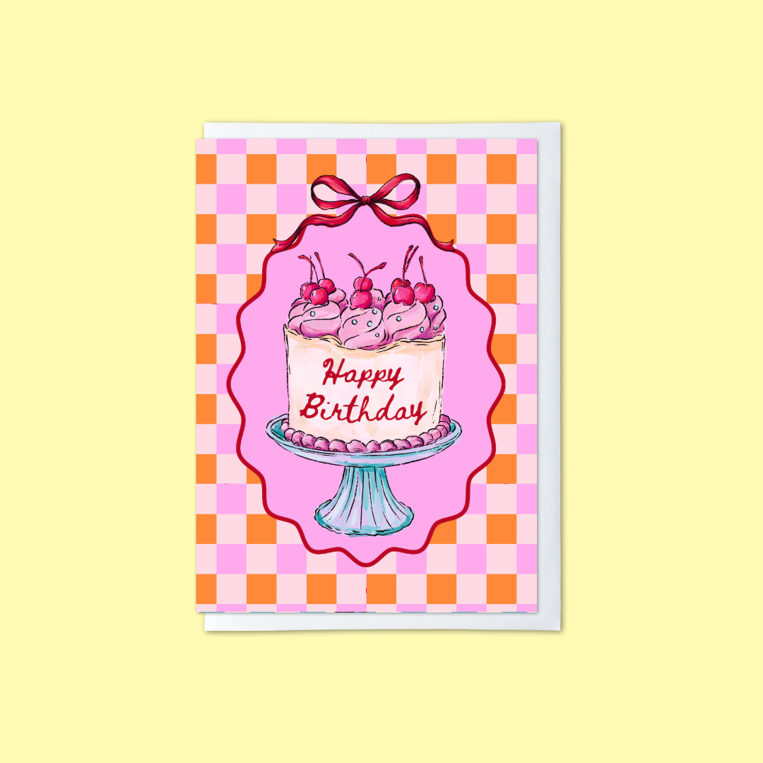 Happy Birthday Card - A6 Card