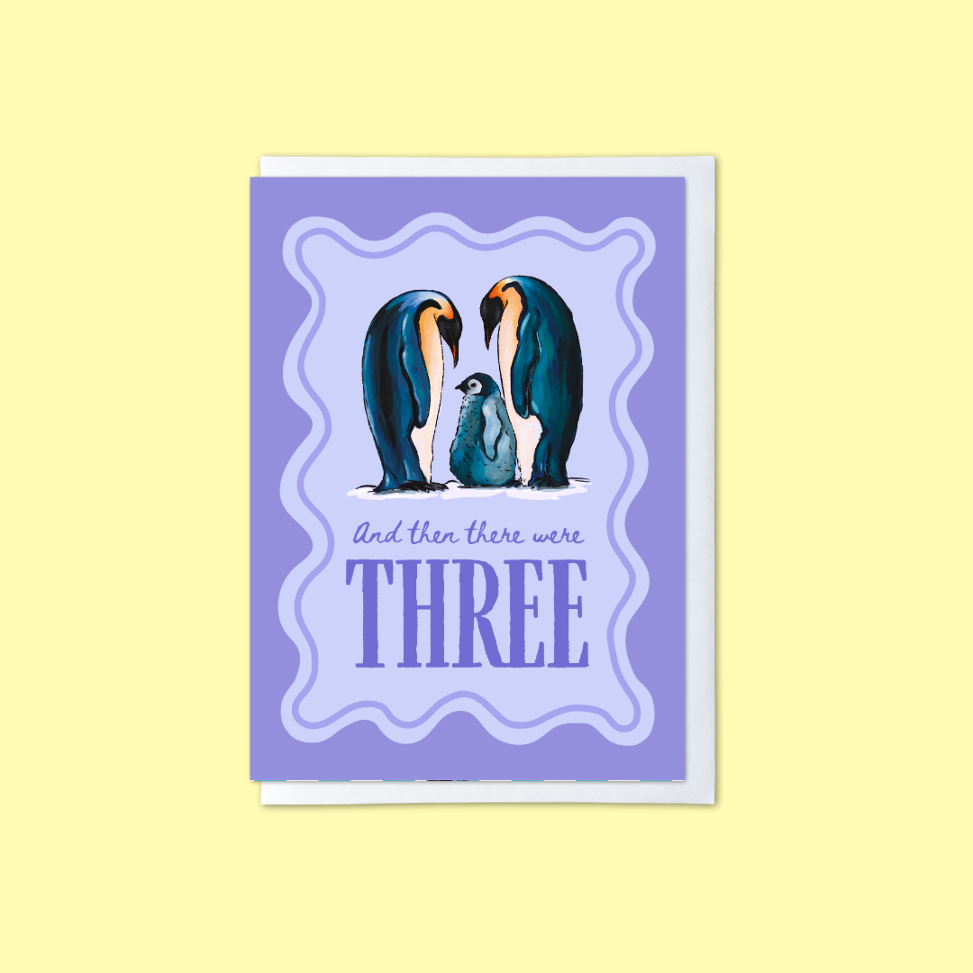 And Then There Was Three - A6 Card
