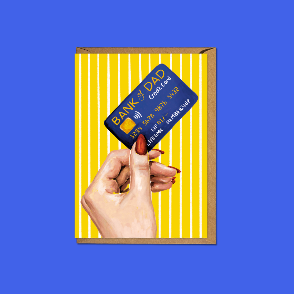 Bank of Dad - A6 Card