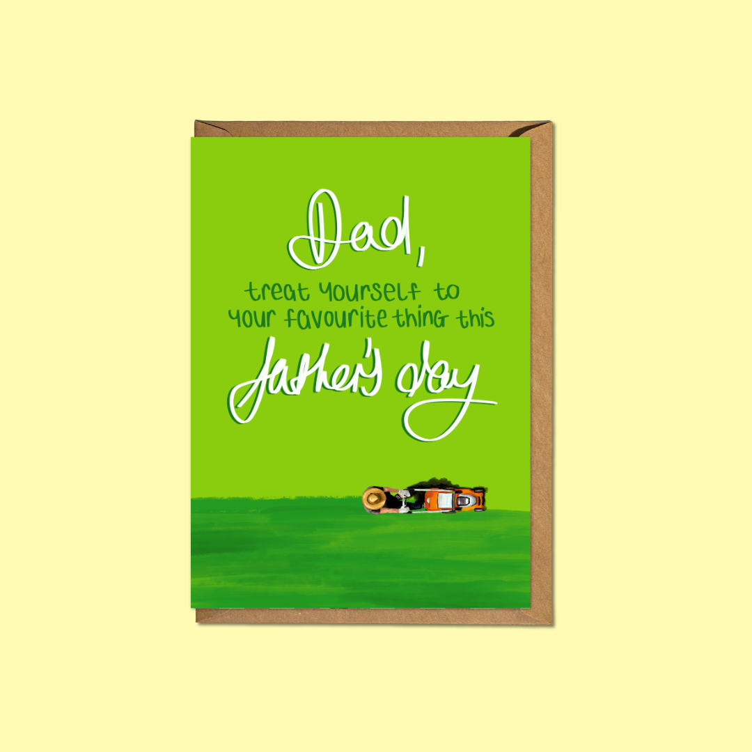 Lawn Mower - A6 Card