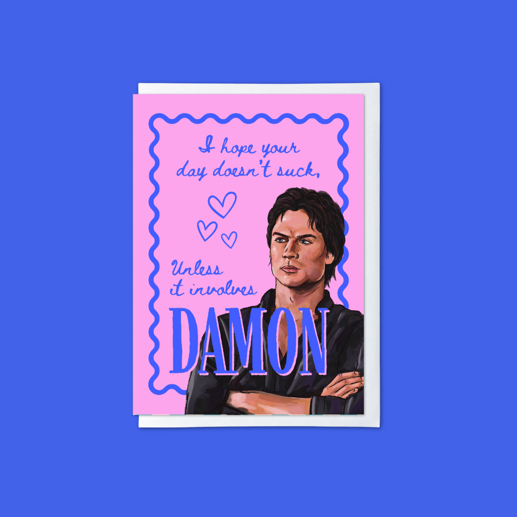 Damon Salvatore - A6 Card