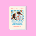 That Peach Scene - A6 Card