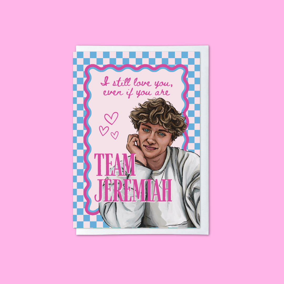 Team Jeremiah - A6 Card