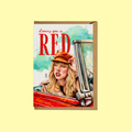 Loving You Is Red - A6 Card