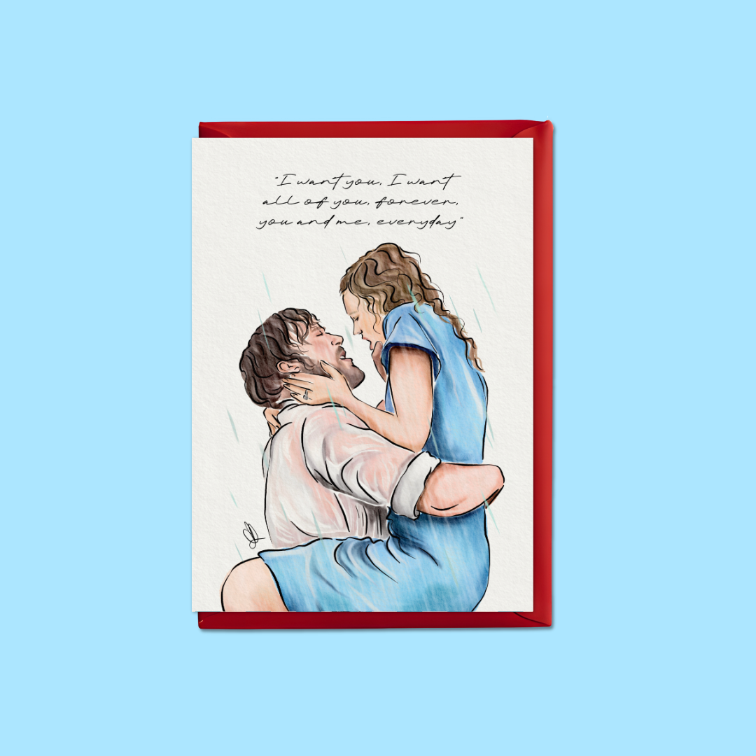 I Want You, I Want All Of You - A6 Card