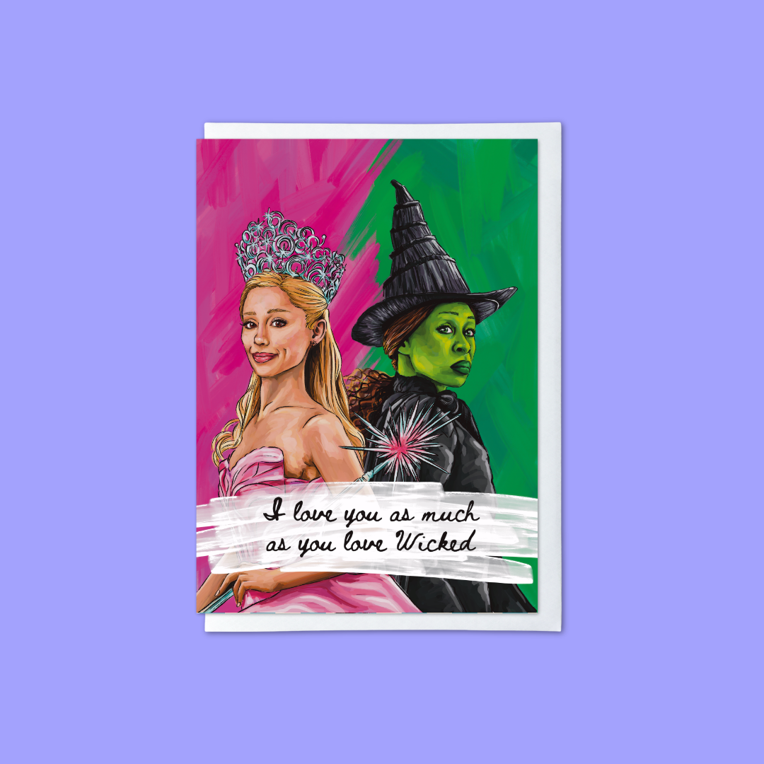 Wicked Love - A6 Card
