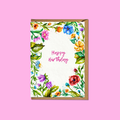 Wildflower Birthday - A6 Card