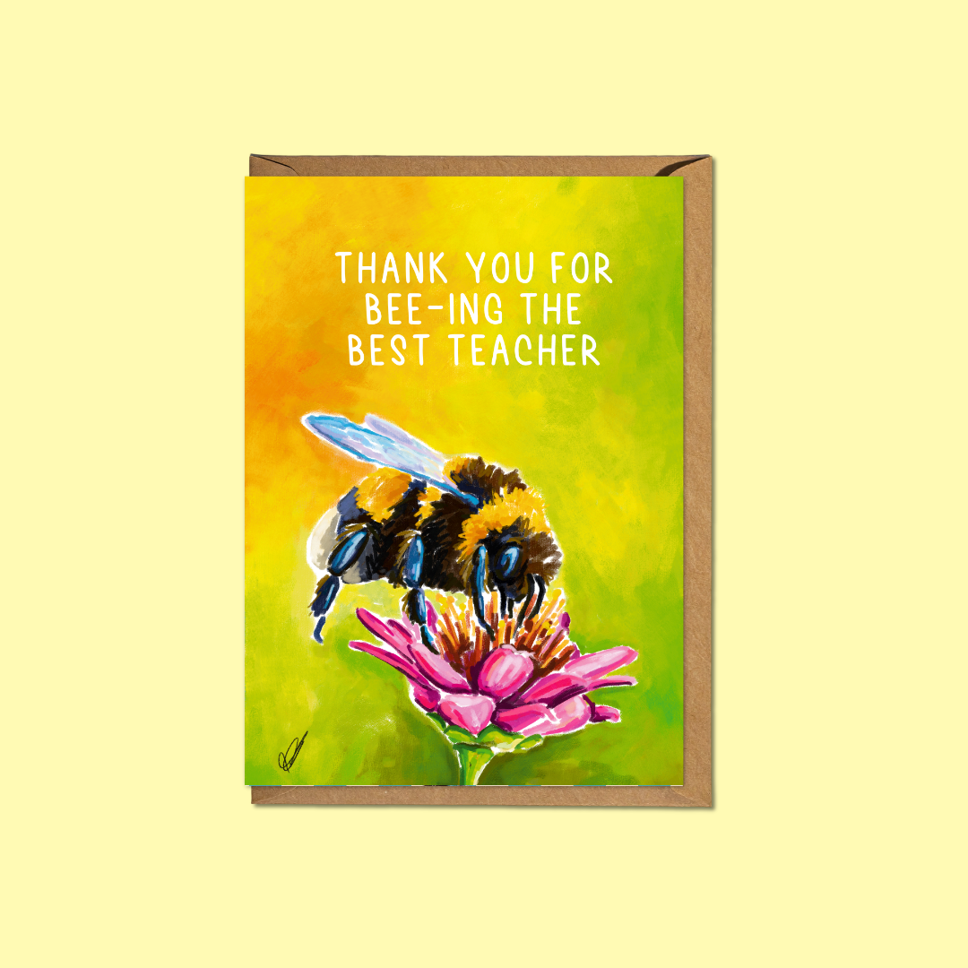 Thank You Teacher - Personalised Card