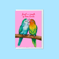 Love Birds - A6 Card