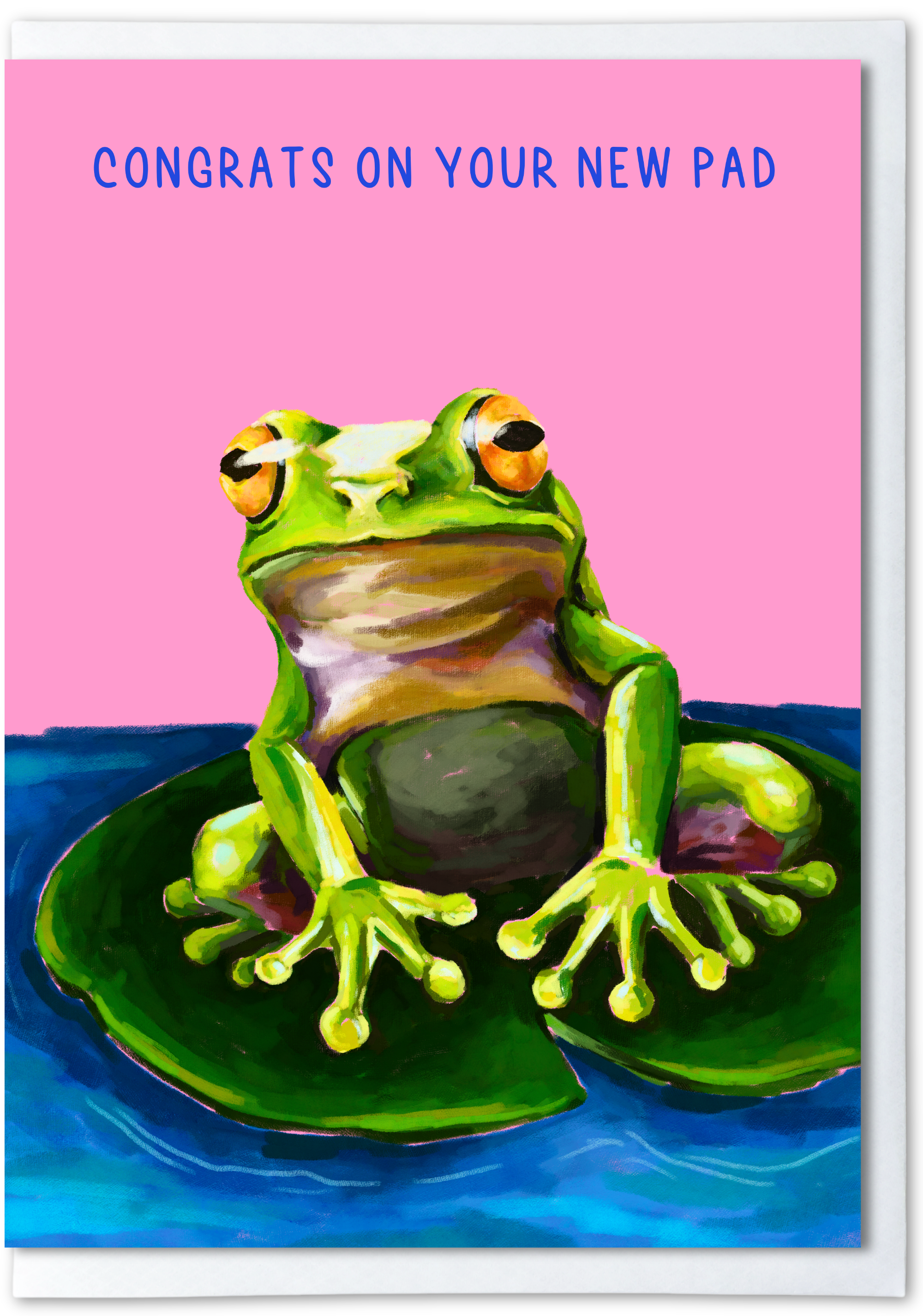 Frog New Pad Card