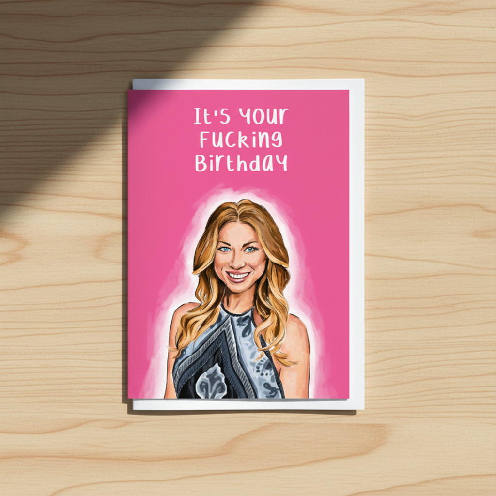 Happy F**king Birthday - A6 Card