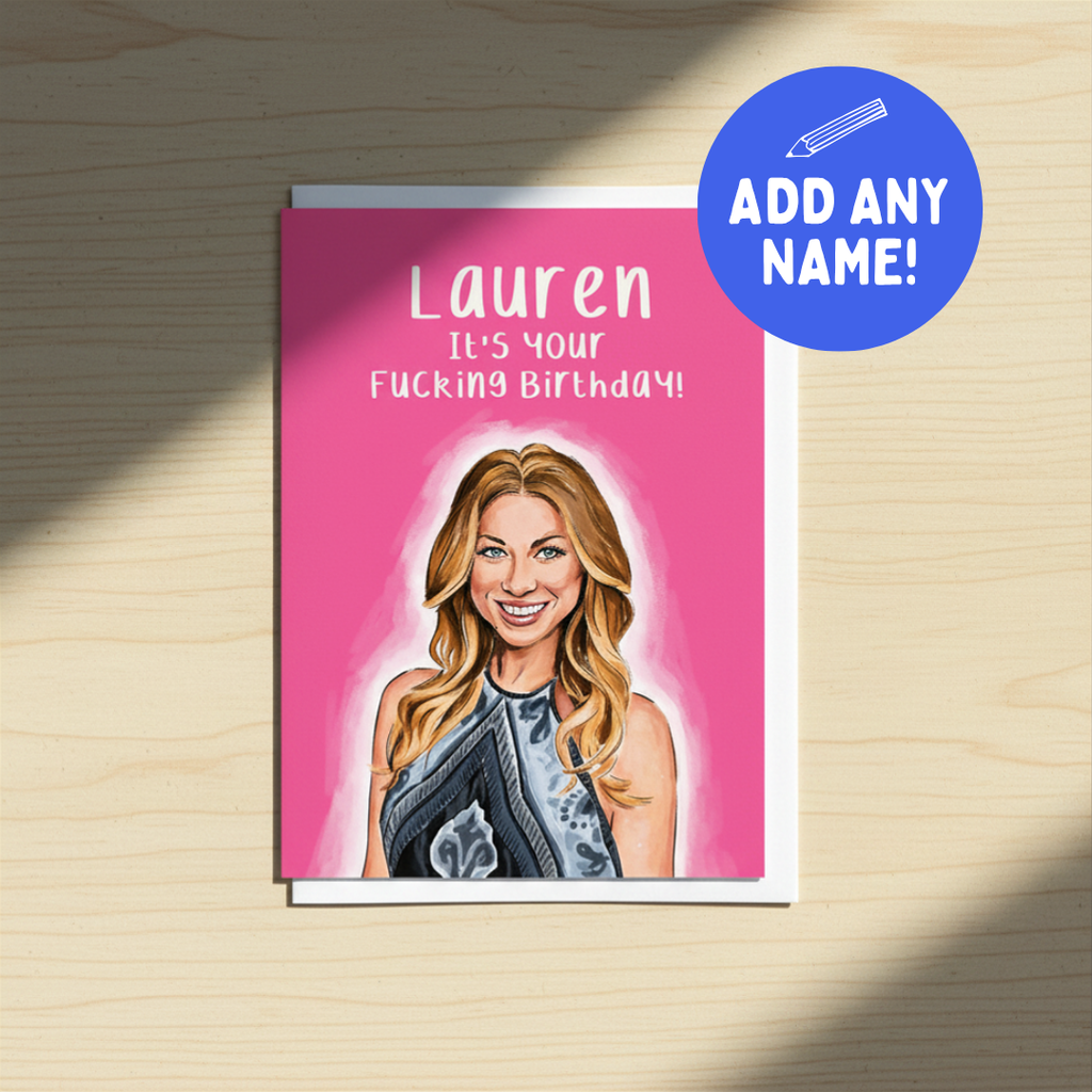 Happy F**king Birthday - A6 Card