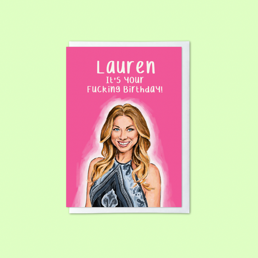 Happy F**king Birthday - A6 Card
