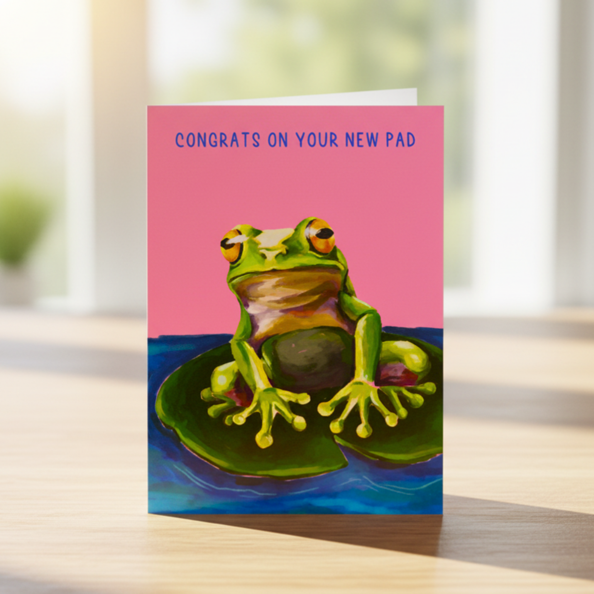 Frog New Pad Card