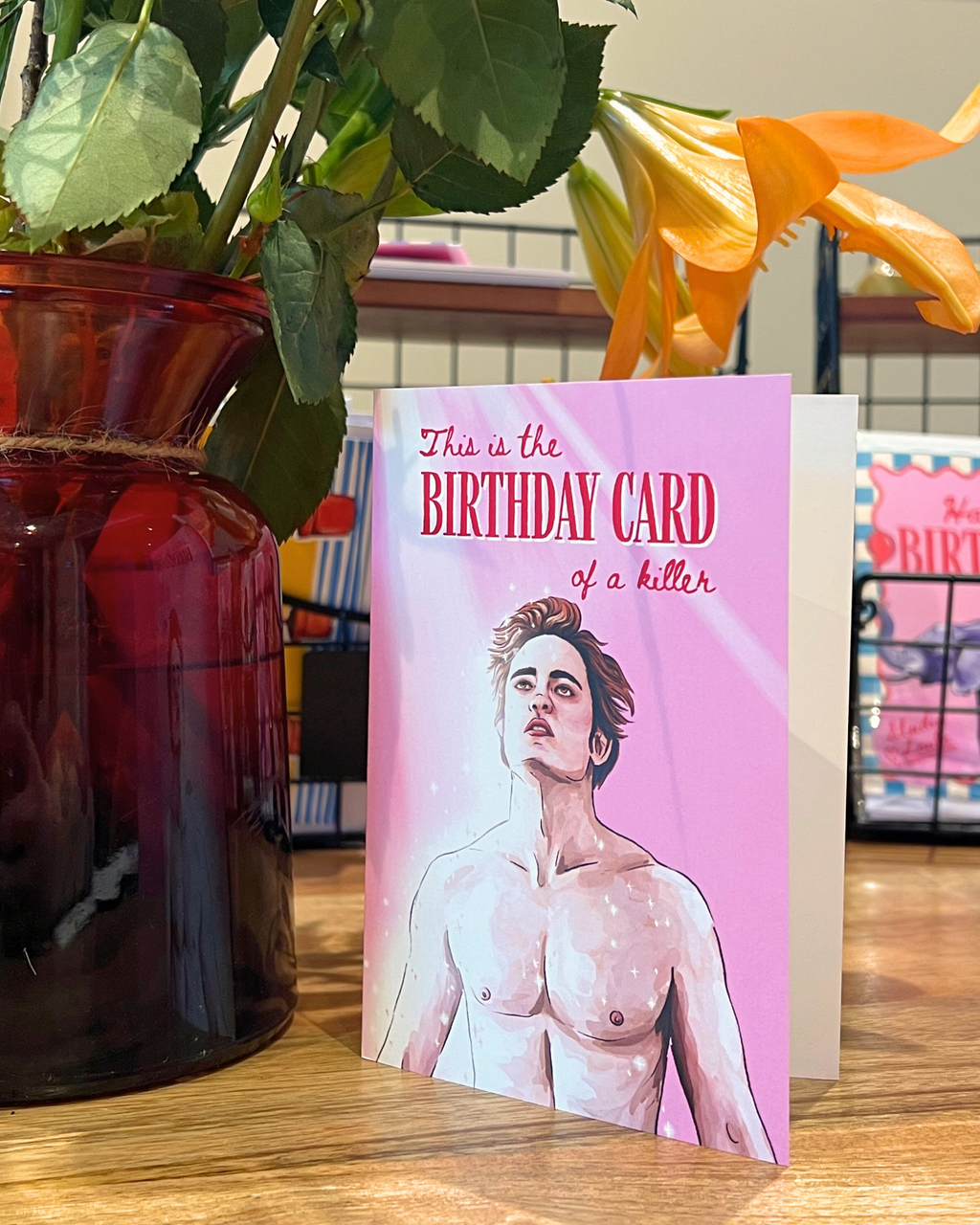 Birthday Card Of A Killer - A6 Card