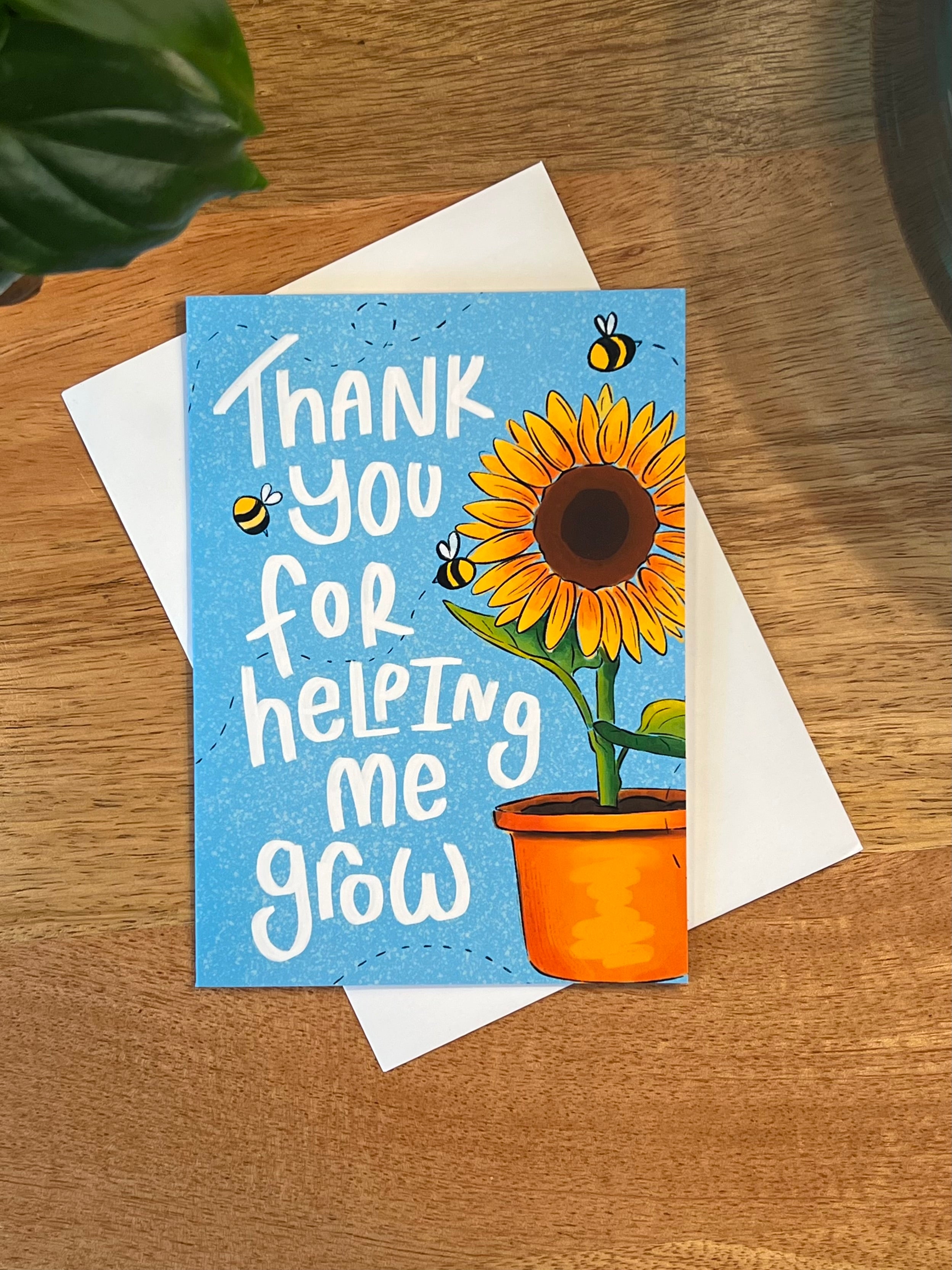 Thank You Teacher Card