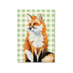 Sitting Fox - Art Print