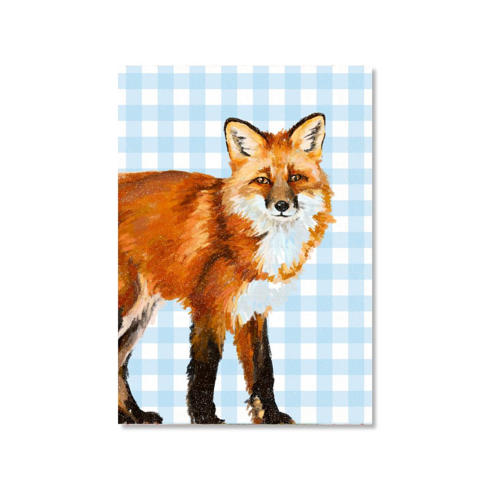 Standing Fox - Art Print