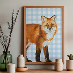Standing Fox - Art Print