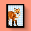 Standing Fox - Art Print