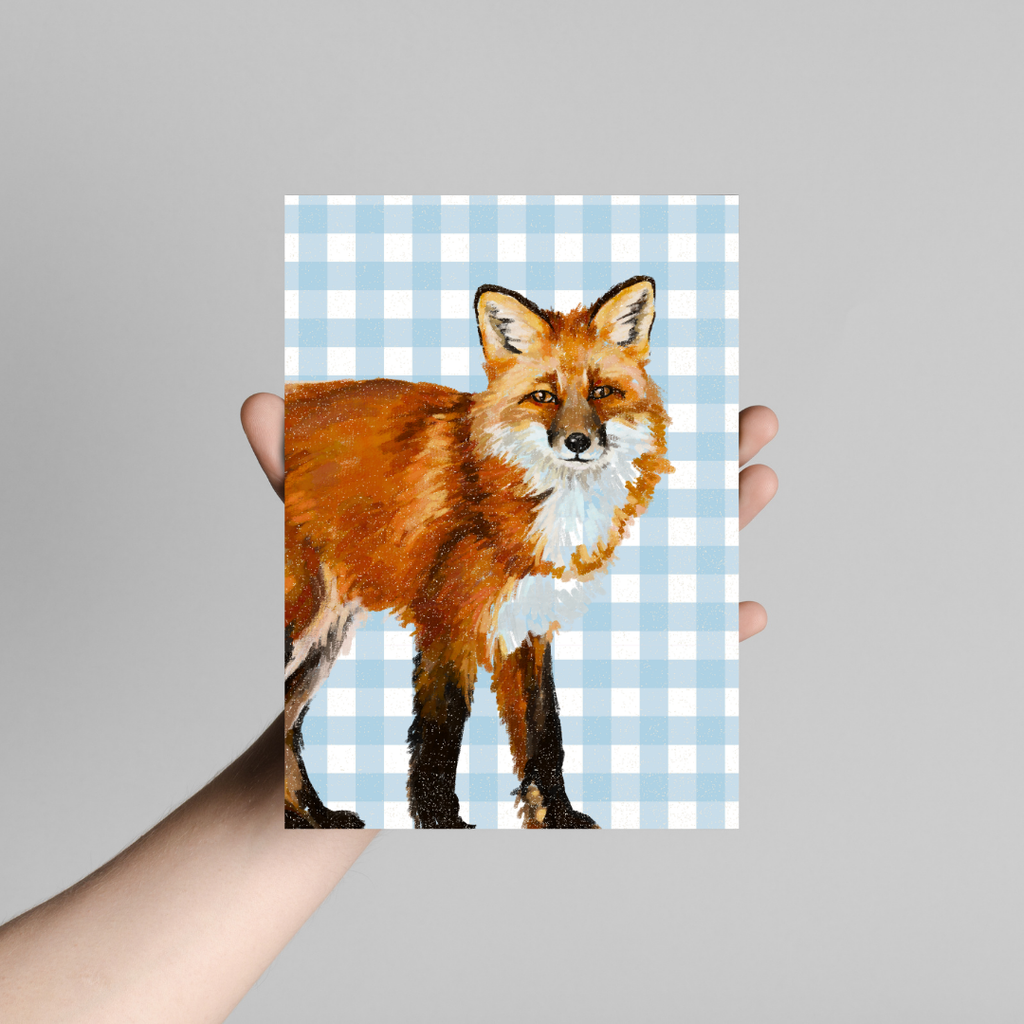 Standing Fox - Art Print