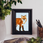 Standing Fox - Art Print