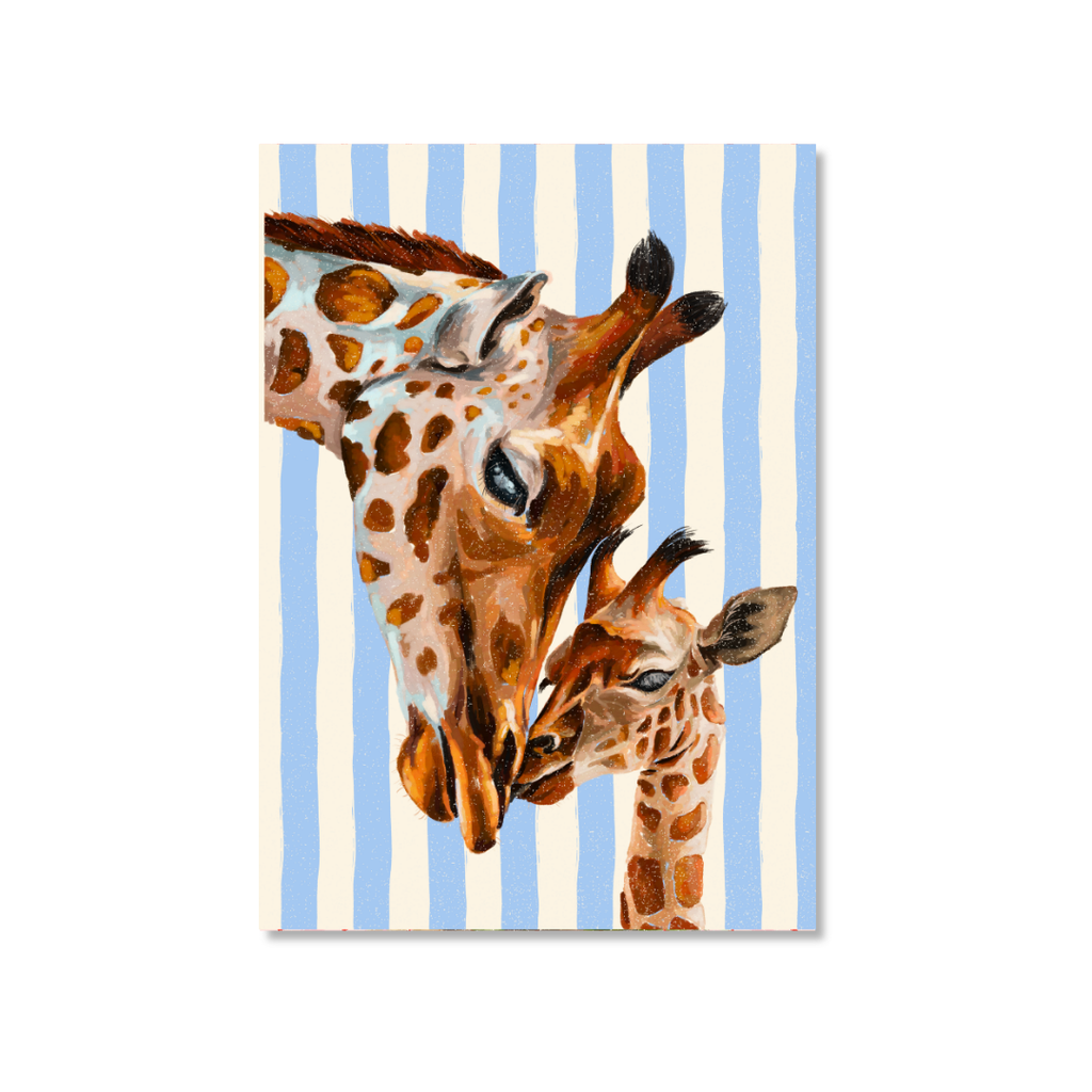 Giraffes - Art Print