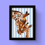 Giraffes - Art Print
