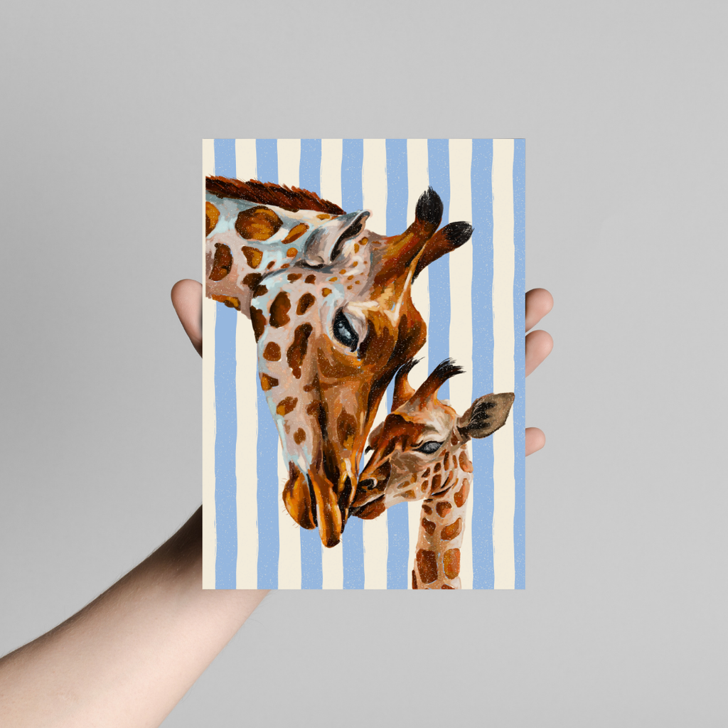Giraffes - Art Print
