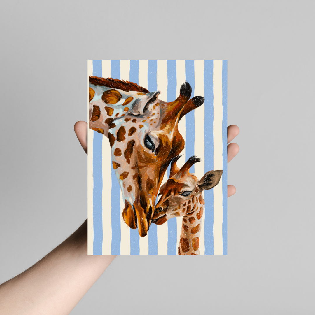 Giraffes - Art Print