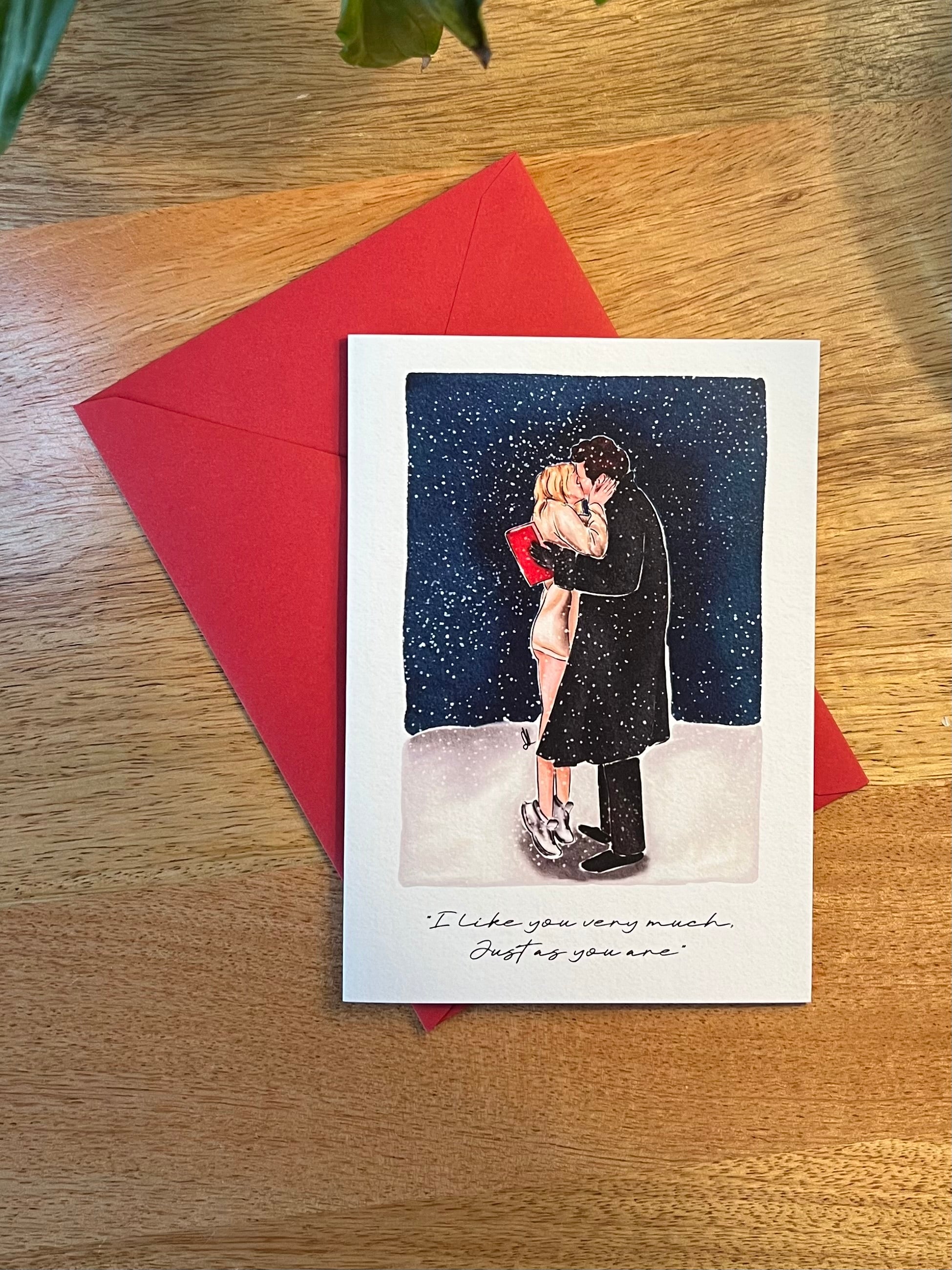 Bridget Jones Inspired Love Card