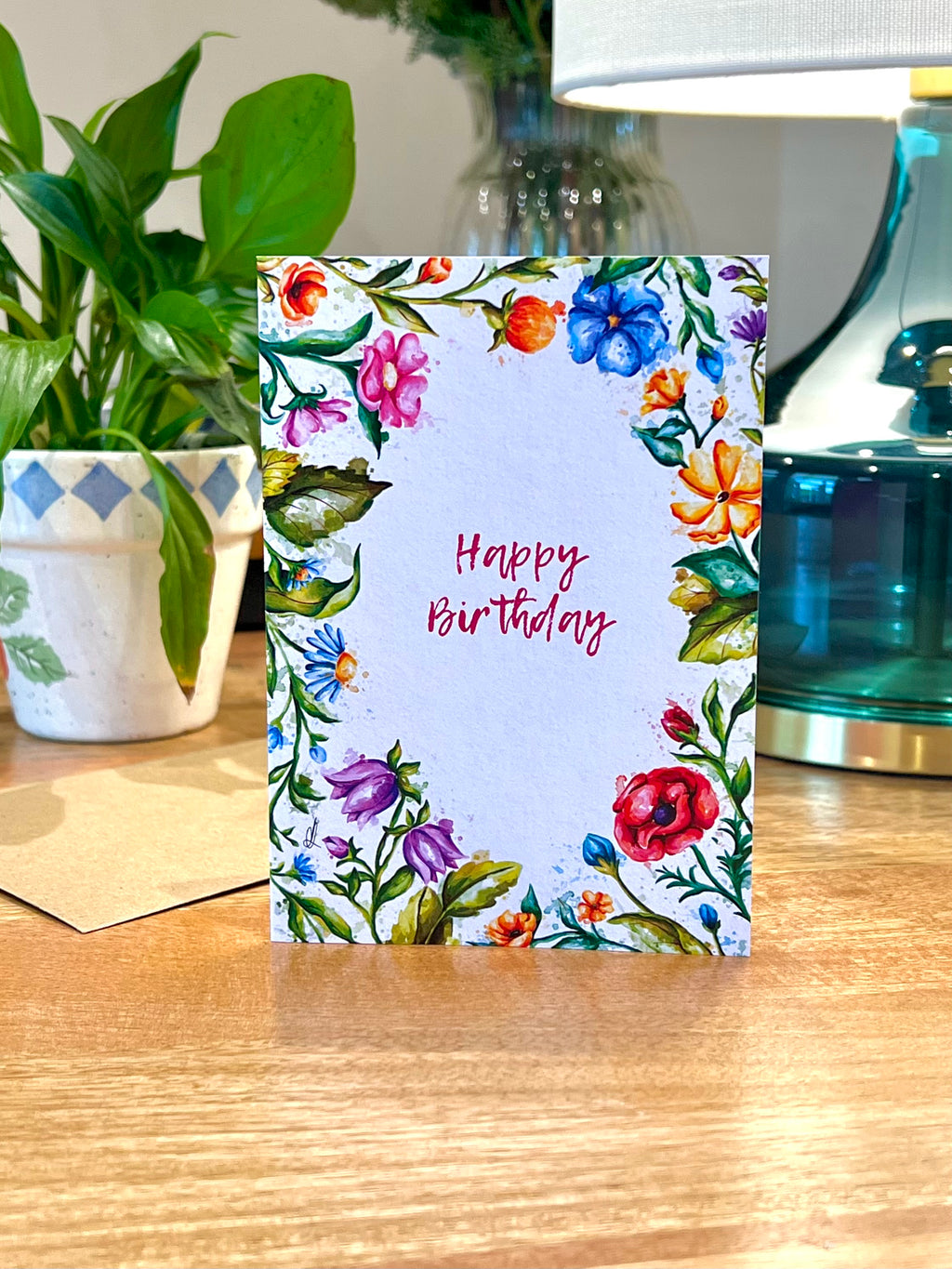 Wildflower Birthday - A6 Card