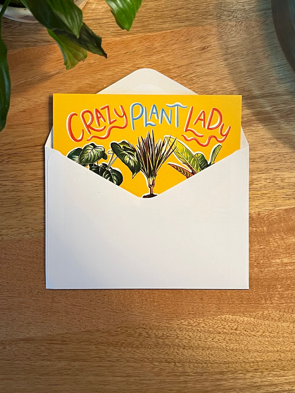 Crazy Plant Lady - A6 Card