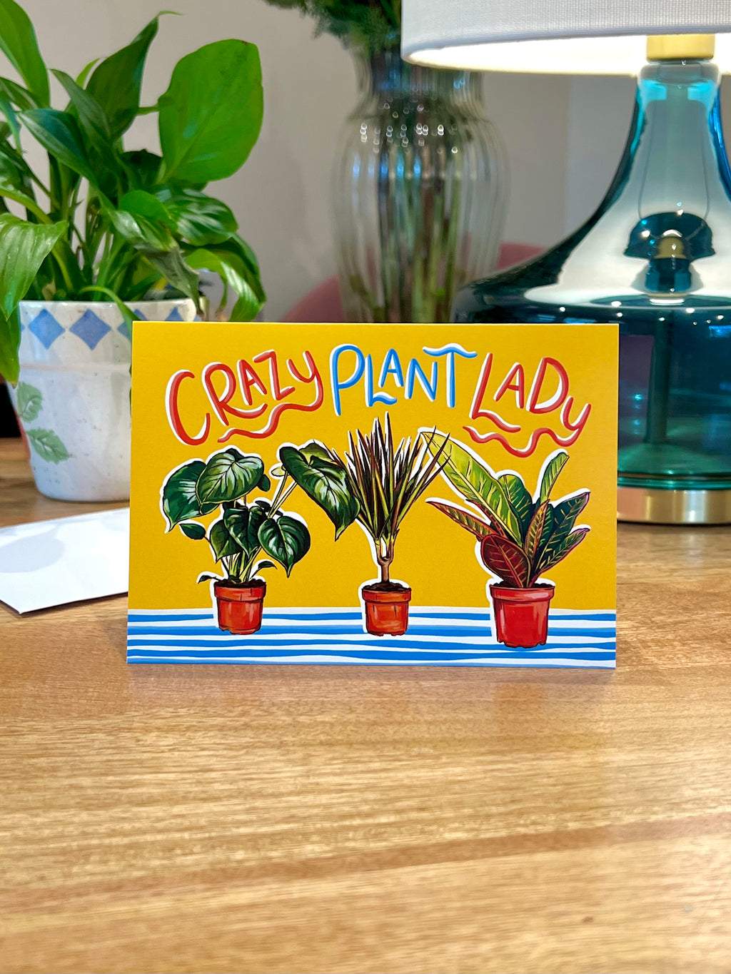 Crazy Plant Lady - A6 Card