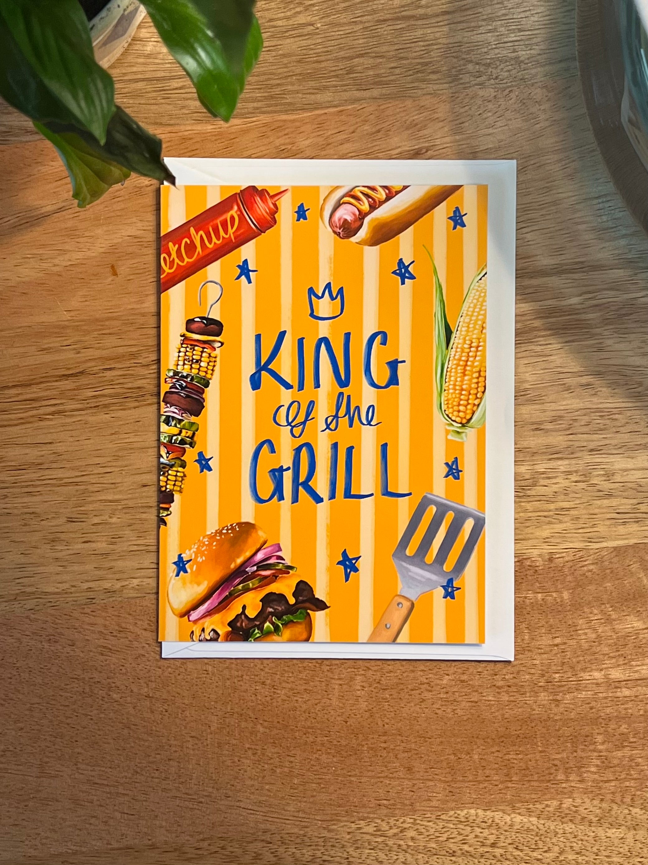 King of the Grill - A6 Card