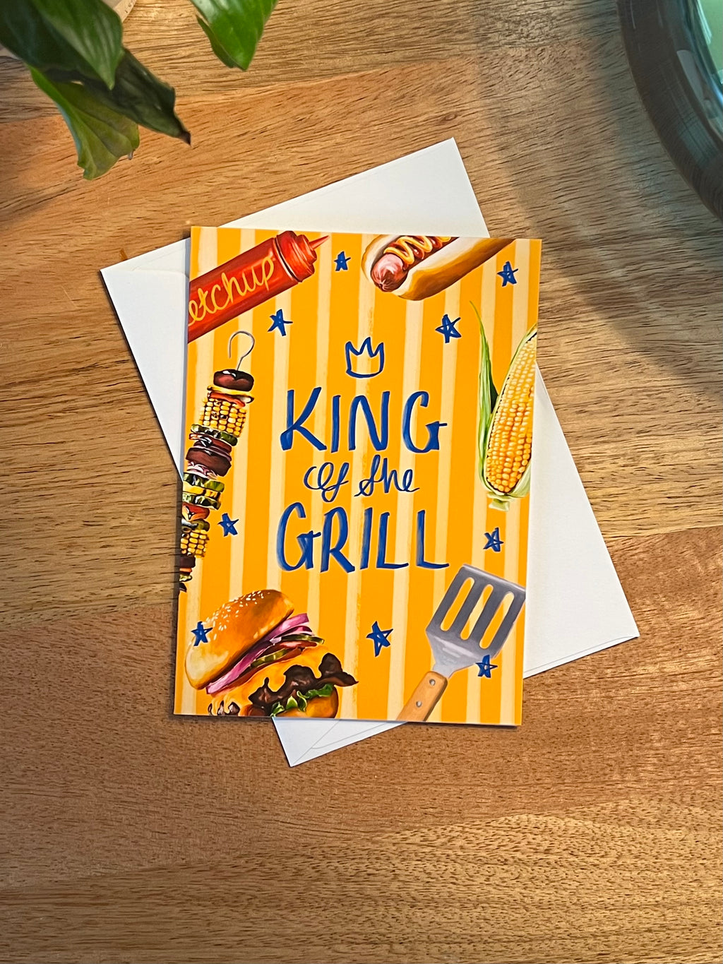 King of the Grill - A6 Card