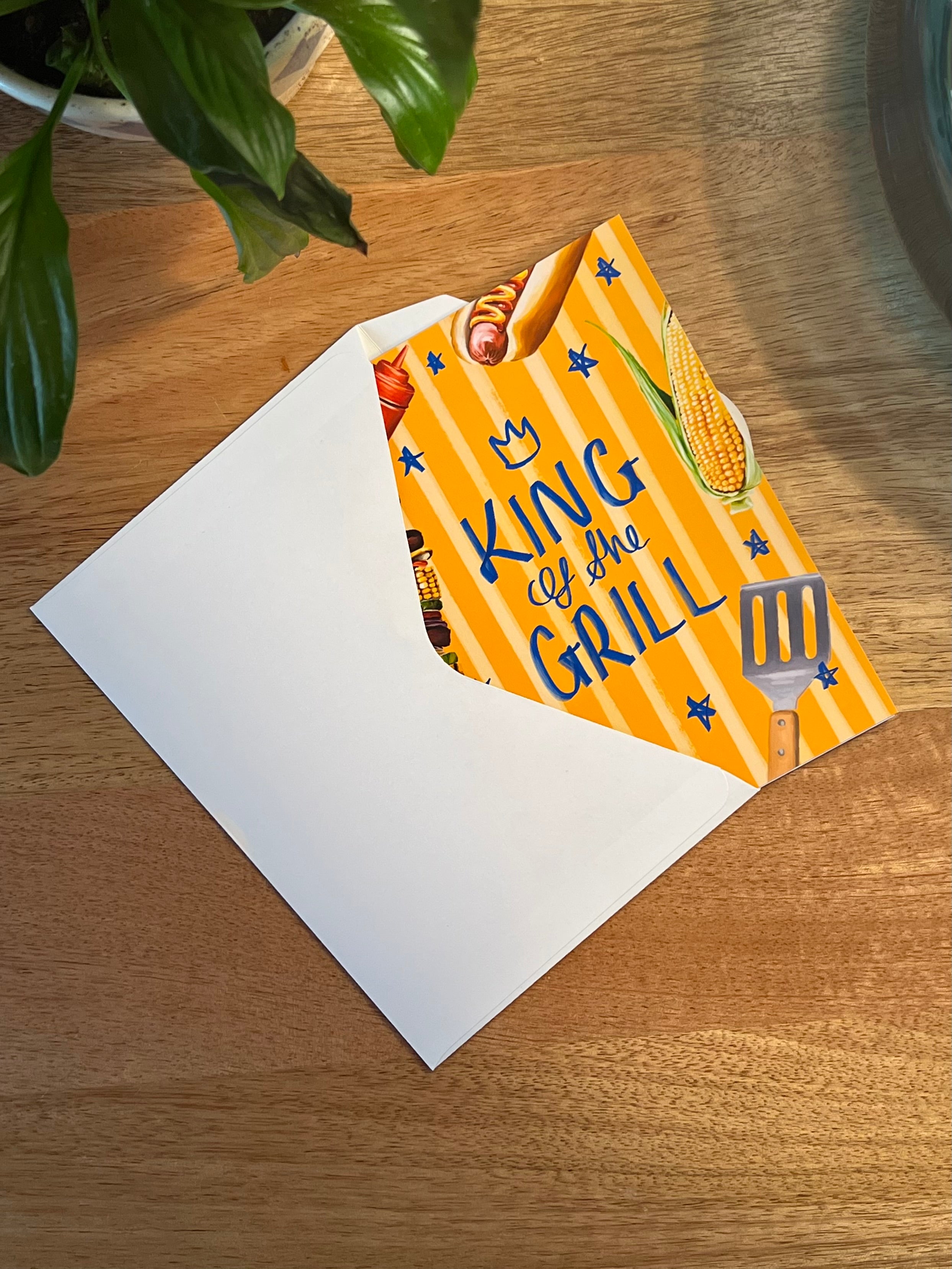 King of the Grill - A6 Card